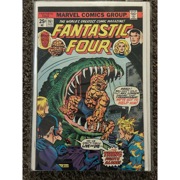 Fantastic Four Vol. 1 #126, 131, 161, 163, 164 (1971 Marvel) Lot of 5 - 2 KEYS - Picture 5 of 6